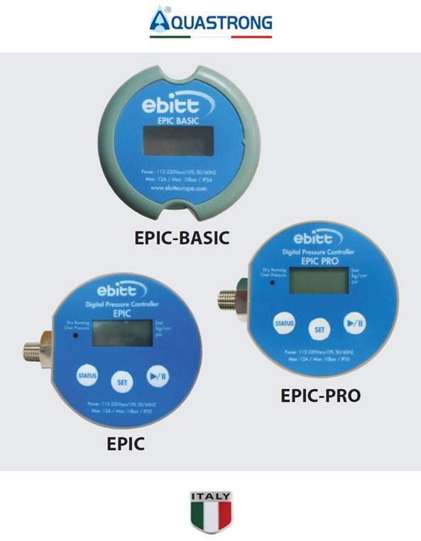 Aquastrong  EPIC-16 BAR   Otomatik Basınç Ünitesi
