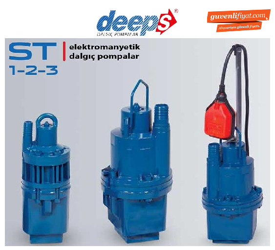 STAR ST1-10  1/2'' ELEKTROMANYETİK DALGIÇ POMPA