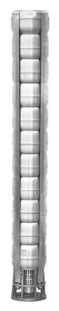 WATER SOUND WSP642/18 -40HP- 6'' KOMPLE PASLANMAZ KADEME (TEK POMPA)