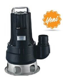 WATER SOUND WQD27-9-1.5F - 2 HP 220V- DÖKÜM GÖVDELİ PARÇALAYICILI ATIK SU POMPASI