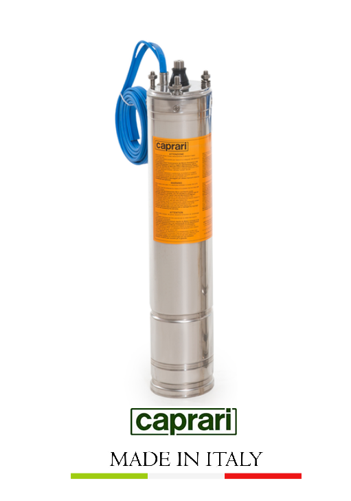 CAPRARİ 4 HP 380V YAĞ SOĞUTMALI DALGIÇ MOTOR 4'' İNÇ