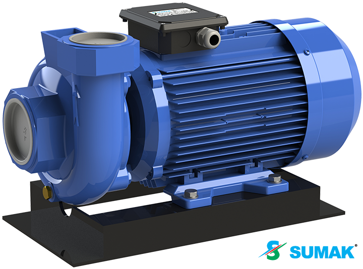 SUMAK SMT 550/4-S 5.5HP 380V SICAK SU SANTRİFÜJ POMPA