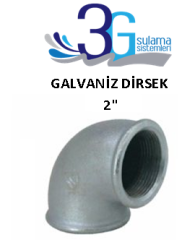 2 GALVANİZ DİRSEK