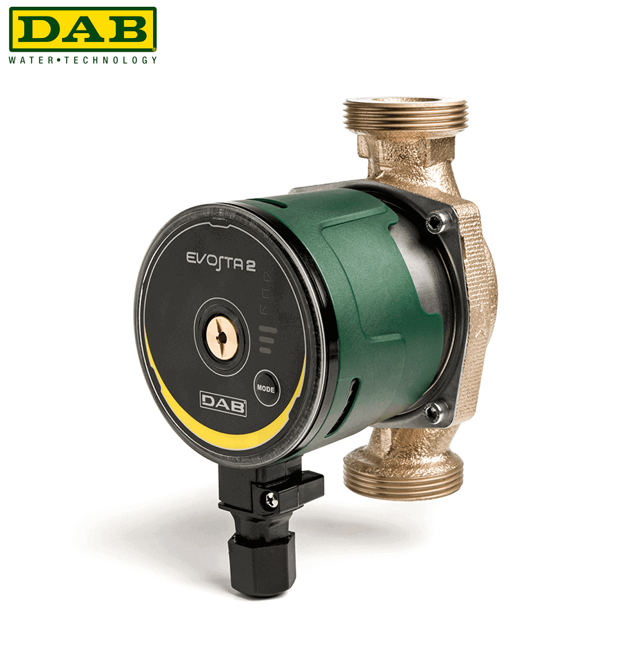 DAB EVOSTA2 11/139 SAN V (DIŞ DİŞLİ VE ÇEKVALFLİ)  FREKANS KONVERTÖRLÜ DİŞLİ TİP SİRKÜLASYON POMPASI  F ½''  G1'' ÇIKIŞLI