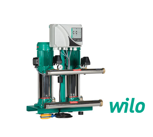 WİLO COE2 - MSV 408 M - 2x3 HP İKİ POMPALI DİKEY MİLLİ HİDROFOR