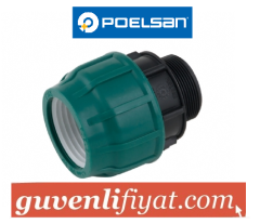 POELSAN 50x11/2'' KAPLİN ERKEK ADAPTÖR