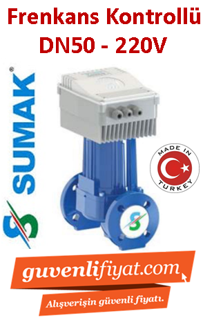 Sumak SSP 50/12 INV DN50 220V Flanşlı Frekans Kontrollü Sirkülasyon Pomapası