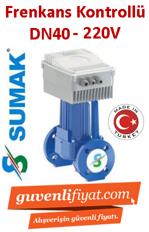 Sumak SSP 40-7 INV DN40 220V Flanşlı Frekans Kontrollü Sirkülasyon Pomapası