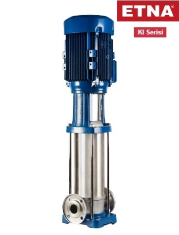 Etna KI 8/4-15 2Hp 380V Dik Milli Komple Paslanmaz Çelik Çok Kademeli Santrifüj Pompa