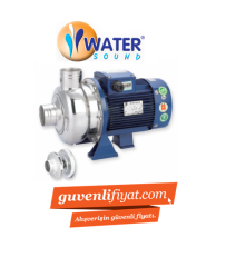 WATER SOUND BB300/150 2 HP 380V 304 KOMPLE PASLANMAZ ÇELİK KAPALI FANLI SANTRİFÜJ POMPA