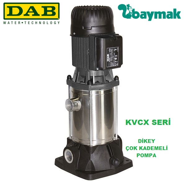 Dab  KVCX  45-30 T      0.55 kW  380V   Dikey Milli Çok Kademeli Santrifüj Pompa