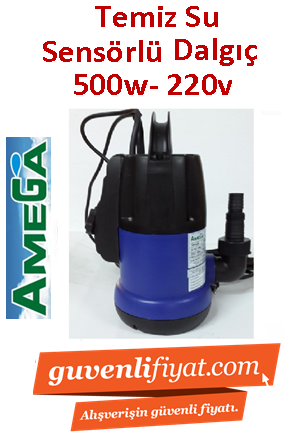 AMEGA TOP-BX500 500w 220v Gizli Flatörlü Drenaj Dalgıç Pompa