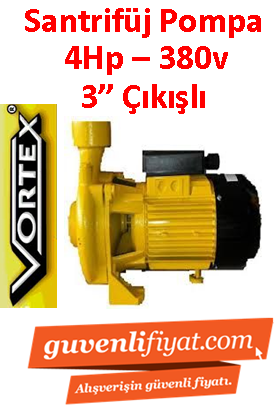 VORTEX CS 400 T 4HP 380V Santrifüj Pompa (sulama pompası)