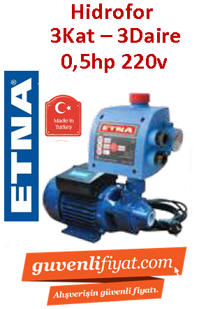 ETNA MİNİ-HİDRO-1 0.5Hp 220v Hidromatlı Paket Hidrofor (3kat-3daire)