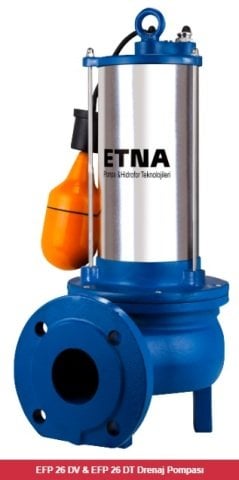 Etna EFP 26DV 3,4Hp 380V Drenaj Pompası
