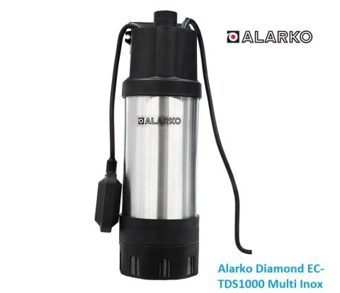 Alarko Diamond EC-TDS1000  Multi Inox 1.25Hp 220V Paslanmaz Çelik Gövdeli Keson Kuyu ve Sarnıçlar İçin Dalgıç Pompa - Aisi 304
