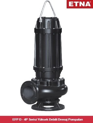 Etna EFP 220D-4P 30Hp 380V Yüksek Debili Drenaj Pompası