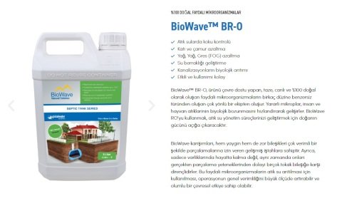 BioWave  BR-0 301   1 Litre Foseptik Pis ve Kötü Koku Giderici