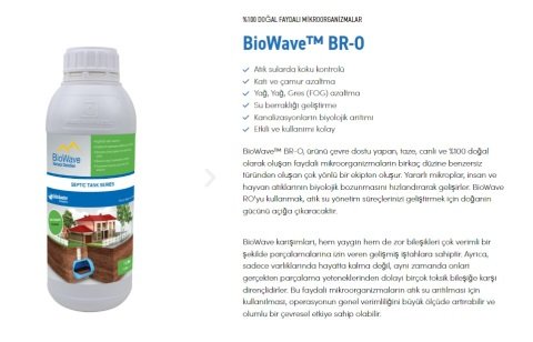 BioWave  BR-0 301   5 Litre Foseptik Pis ve Kötü Koku Giderici