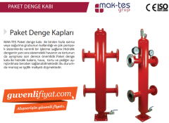 MT-PDK07 - DN 65 21/2'' PAKET DENGE KABI - TANKI ( DİŞLİ MANŞONLU)