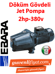 EBARA AGA 2.00 T 2hp 380V Döküm Gövdeli Jet Pompa