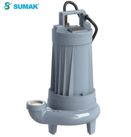 SUMAK SBRT 40/2 4Hp 380v Bıçaklı (kırıcılı) Foseptik Dalgıç Pompa