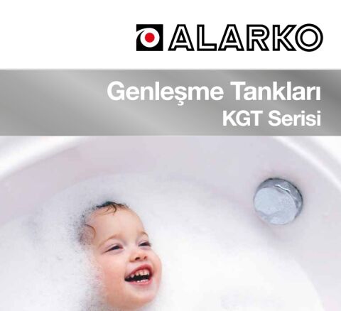 Alarko KGT 24Y  24 Litre  10 Bar  Yatık Kapalı Tip Hidrofor ve Genleşme Tankı