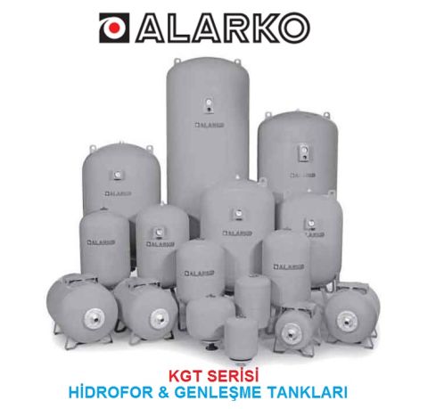 Alarko KGT 750D  750 Litre 10 Bar Dikey Kapalı Tip Hidrofor ve Genleşme Tankı