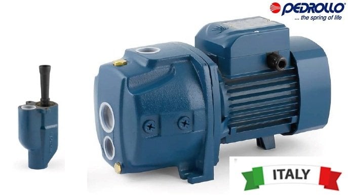 Pedrollo JDWm 2 / 30 1.5Hp 220V Döküm Gövdeli Enjektörlü Jet Pompa