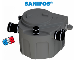 SANİFOS 110 FOSEPTİK ATIK SU TAHLİYE CİHAZI - TEK POMPALI 110 LİTRE - BIÇAKLI / MONOFAZE