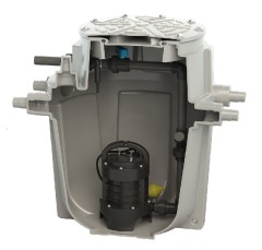 SANİFOS 280 1 GR S BIÇAKLI MONOFAZE FOSEPTİK ATIK SU TAHLİYE CİHAZI - TEK POMPALI 280 LİTRE