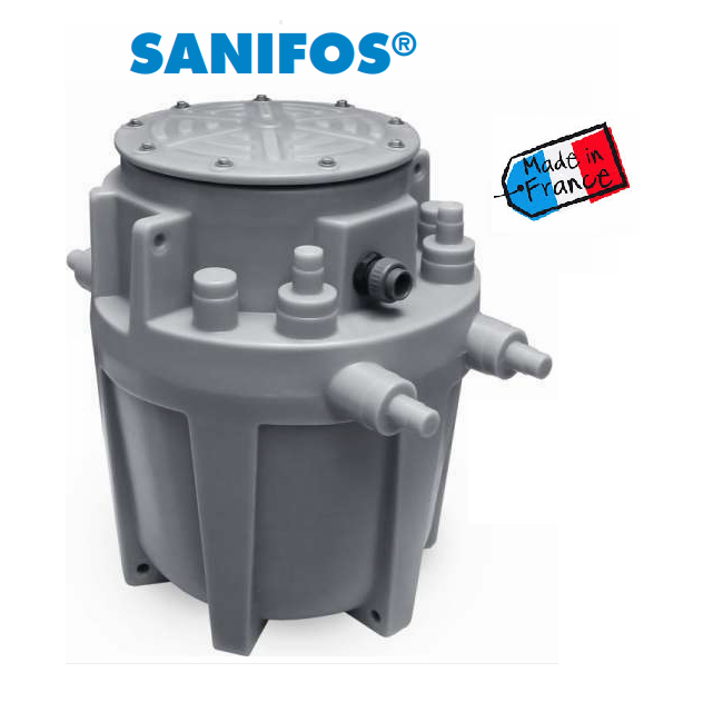 SANİFOS 280 1 GR S BIÇAKLI MONOFAZE FOSEPTİK ATIK SU TAHLİYE CİHAZI - TEK POMPALI 280 LİTRE