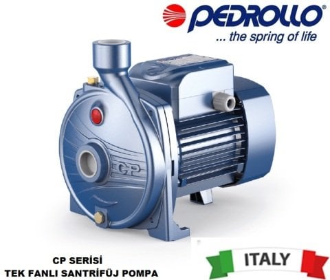 Pedrollo CPm 130 0.5Hp 220V Tek Fanlı Santrifüj Pompa