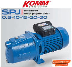 STAR SPJ 10 M 1.HP 220V KENDİNDEN EMİŞLİ JET POMPA