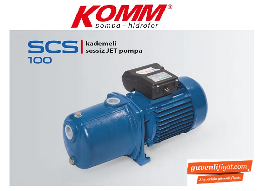 STAR SCS 100 M 1.HP 220V KADEMELİ SESSİZ JET POMPA