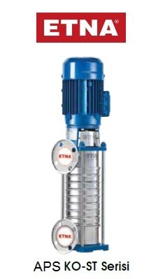 Etna APS KO-ST 5/14-30 4Hp 380V Komple Paslanmaz Çelik Dik Milli Çok Kademeli Santrifüj Pompa