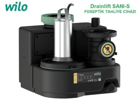 WİLO Drainlift SANI-S  S.11T/1   0.75kW 380V  ENTEGRE POMPALI KOMPAKT FOSEPTİK ATIK SU TAHLİYE CİHAZI (TERFİ ÜNİTESİ)