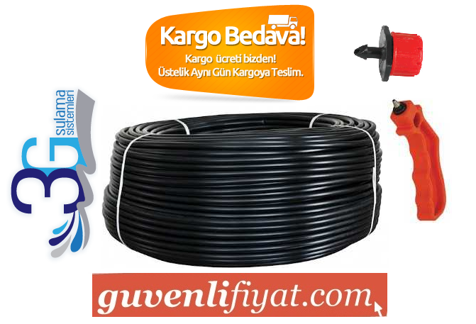 16 MM DELİKSİZ DAMLAMA BORUSU  PAKET 2