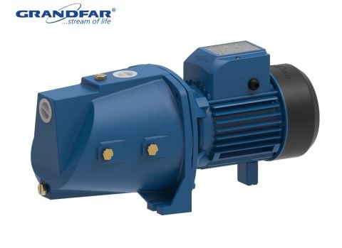Grandfar JSWm75 1Hp 220V Döküm Gövdeli Kendinden Emişli Jet Pompa