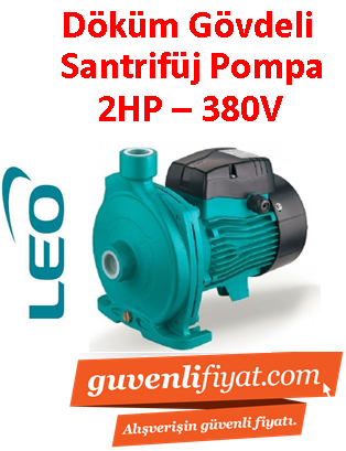 LEO AC150 2HP 380v Döküm Gövdeli Santrifüj Pompa