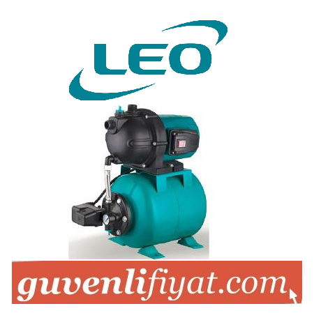 LEO LKJ-601PA 0.8 HP 220V PLASTİK GÖVDELİ BAHÇE TİPİ PAKET HİDROFOR