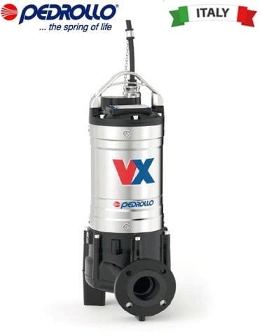 Pedrollo VX 40/65 4Hp 380V Epoksi Döküm Gövdeli Foseptik Atık Su Dalgıç Pompa