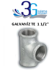 1 1/2 GALVANİZ TE