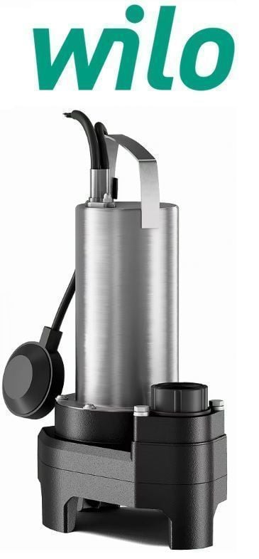 WİLO, Padus MINI3-M04.14/M08-523/P-10M, 1HP, 220V, AZ KİRLİ SU DRENAJ DALGIÇ POMPASI
