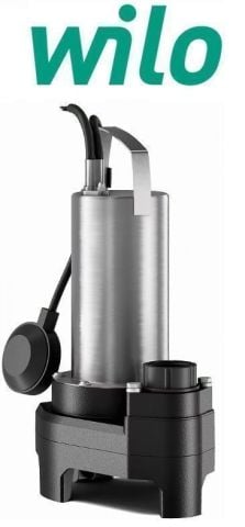 WİLO, Padus MINI3-V04.12/M08-523/P-10M, 1HP, 220V, AZ KİRLİ SU DRENAJ DALGIÇ POMPASI