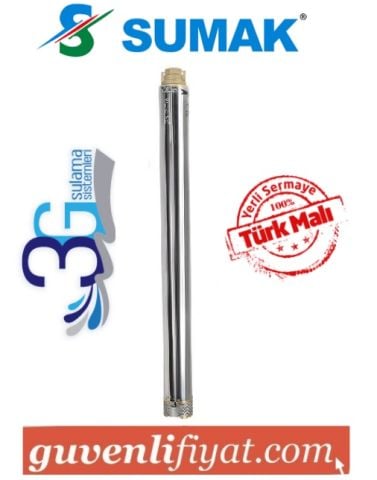 SUMAK 4SD318 1.5 HP 18 KADEMELİ 11/4\'\' ÇIKIŞLI DALGIÇ POMPA KADEMESİ