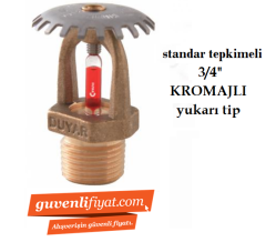 STANDART TEPKİMELİ 79 C 3/4'' KROMAJLI UPRİGHT YUKARI SPRİNK