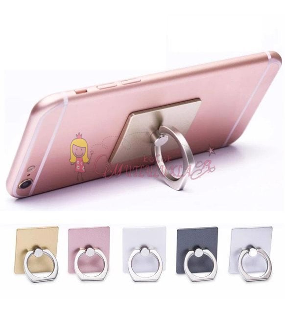 Ring Telefon Halkası Yüzük Tutucu Stand Selfie Yüzüğü
