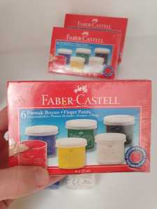 Faber Castell Parmak Boya 6'Lı