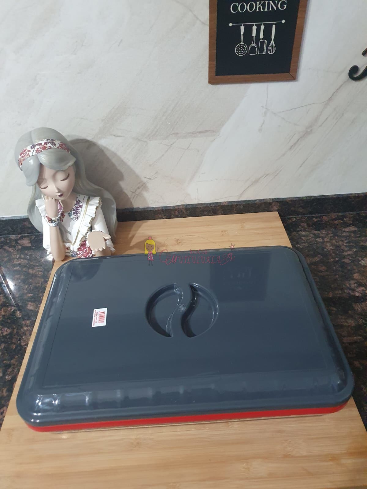 Paşabahçe Dikdörtgen Borcamla Uyumlu Borcam Kapağı